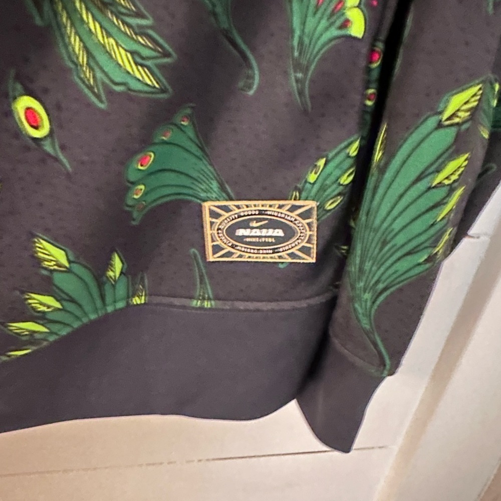 NIKE S Nigeria Super Eagles Soccer 2020-2021 green men super rare track jacket - Picture 13 of 14